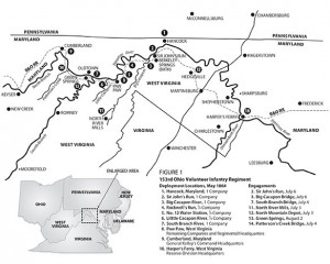 Civil War Railroad Map